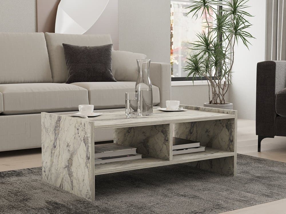 Konferenčný stolík Pera - Freesia Marble 1