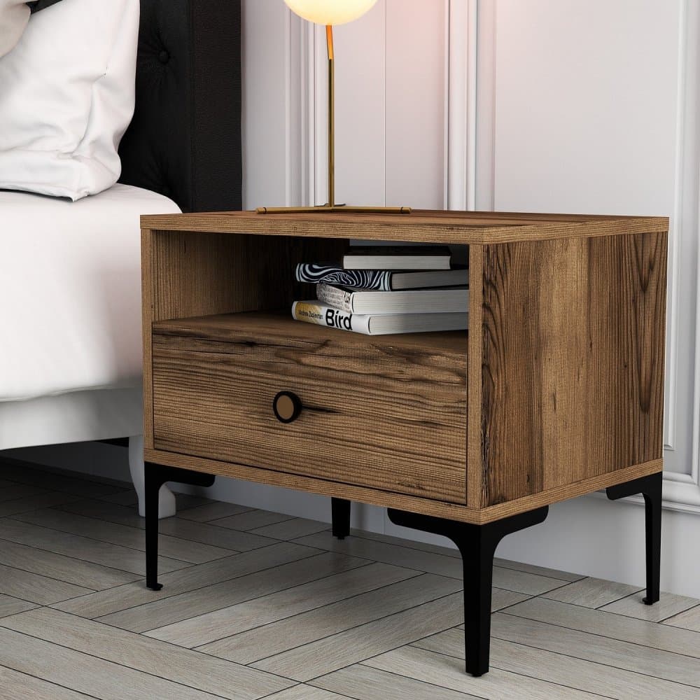 Nočný stolík Lizbon 532 - Walnut