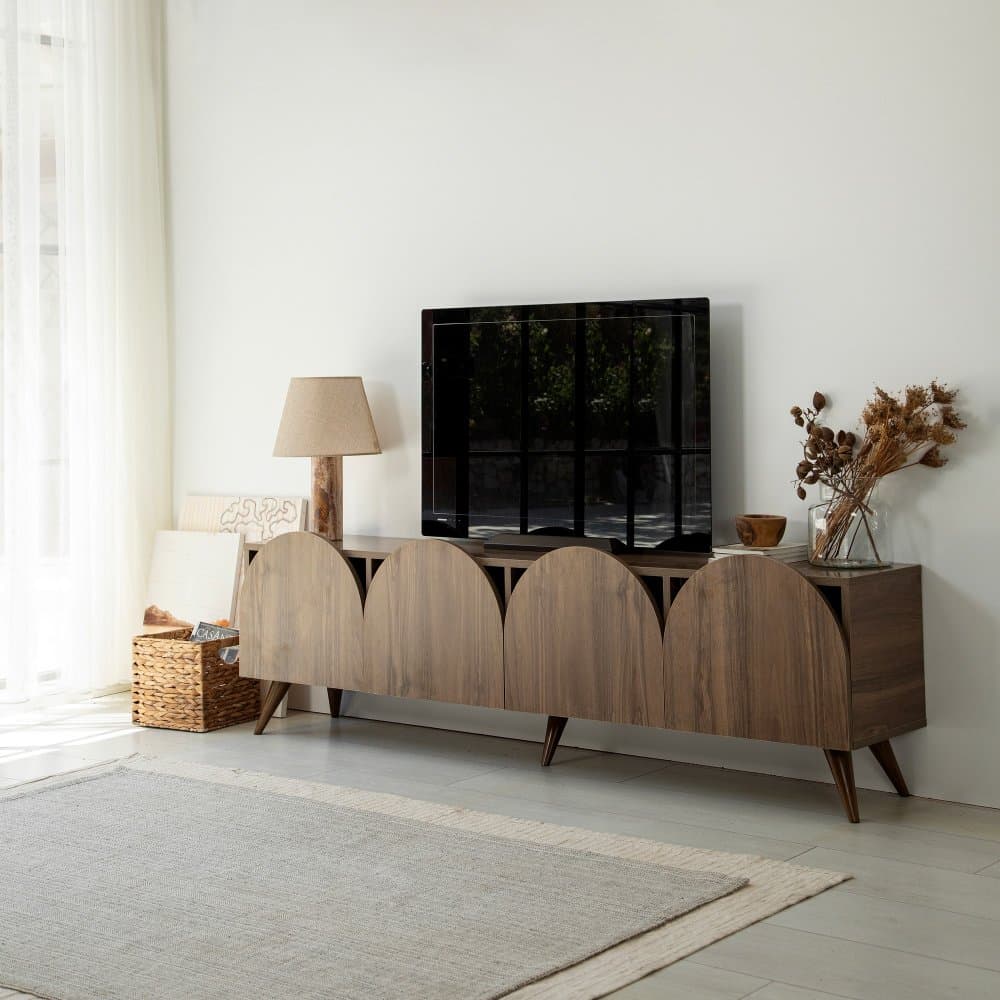 TV stolík Mesta - Walnut v2 1