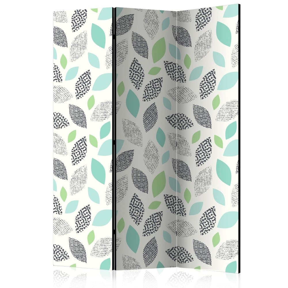 Paraván Patterned Leaves Dekorhome 1