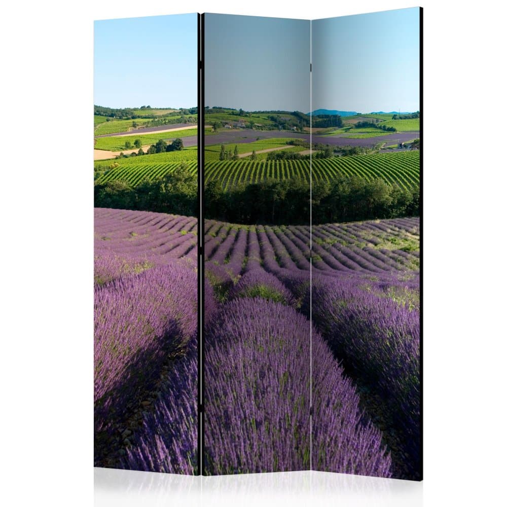 Paraván Lavender fields Dekorhome 1