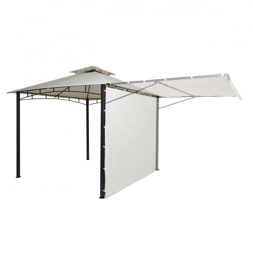 Pergola se stahovací střechou 2,5x2,5 m 1