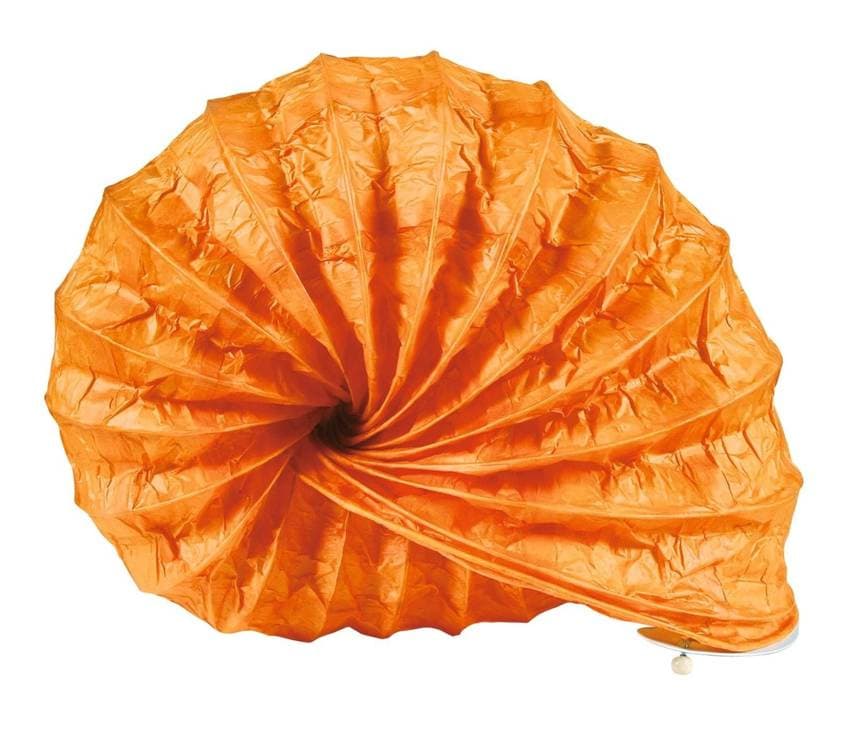 Papierová stolová lampa, nočná lampa, oranžová, 40W, Slimák
