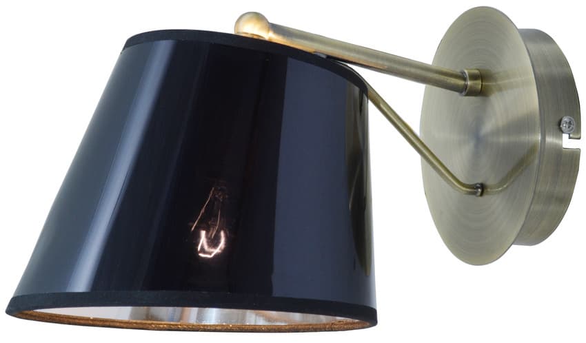 Nástenná lampa 1xE14 25cm CORTEZ patina 1