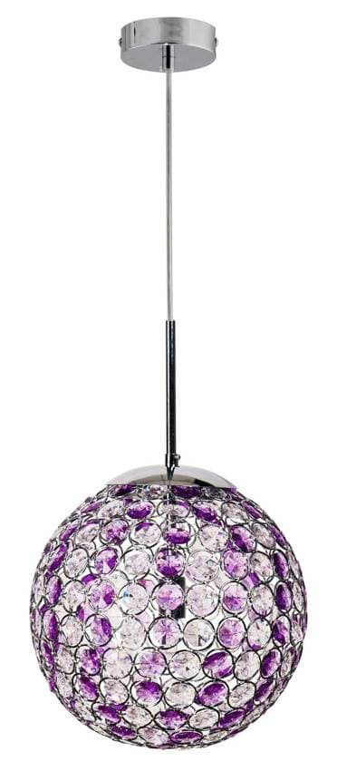 Stropné svietidlo Starlet 25 1X40W G9 fialová chrómová 1