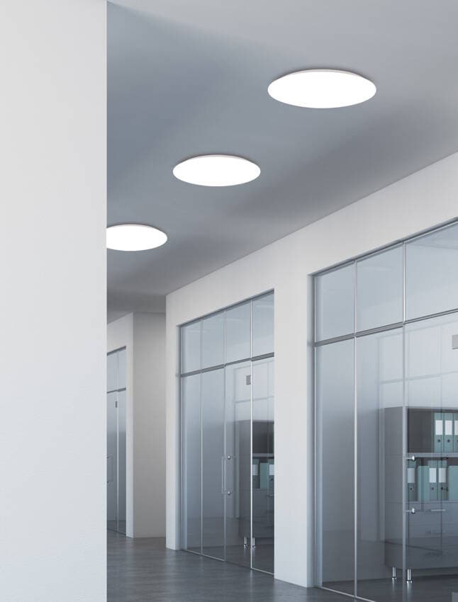LED stropné svietidlo biele 18W 4000K Mega
