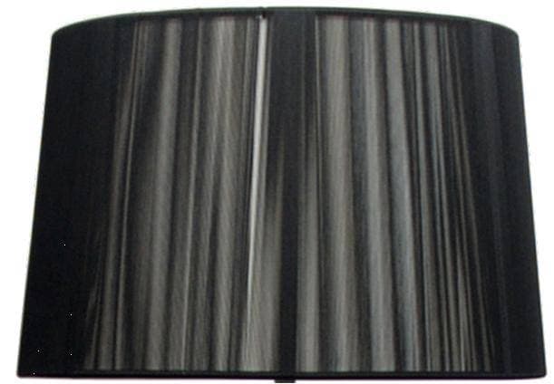 Tienidlo čierne 35x22cm pre stojacu lampu Gillenia 1