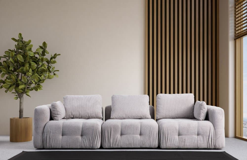 Trojmiestna pohovka Amaris 3 Seater - Light Grey