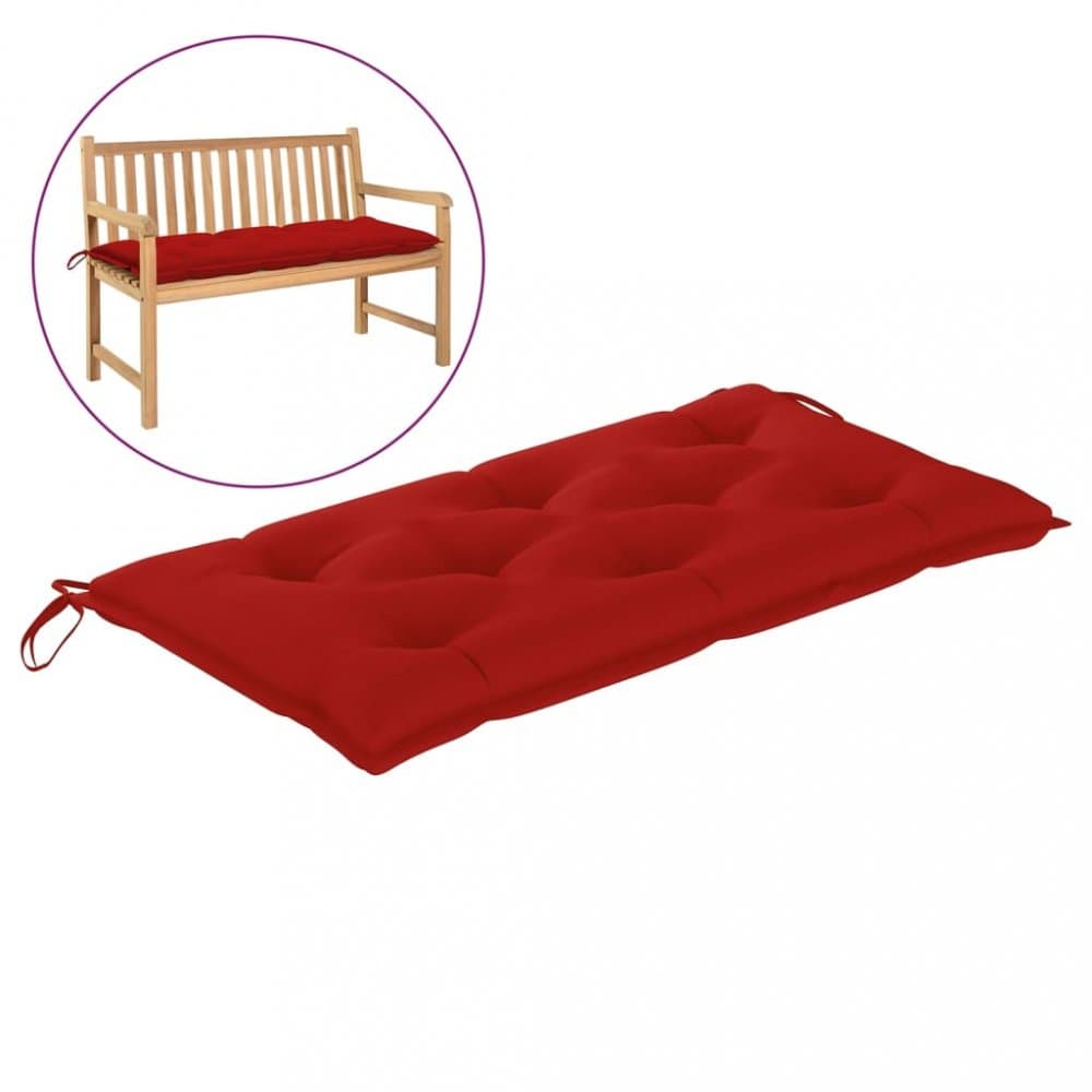 Vodeodolná poduška na záhradnú lavicu 100 cm Dekorhome 1
