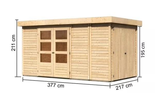 Drevený záhradný domček RETOLA 5 Lanitplast