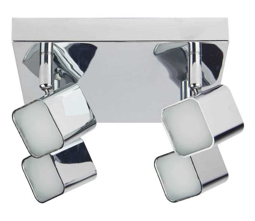 LED stropné svietidlo 4x4W chróm 20cm FORMA 1
