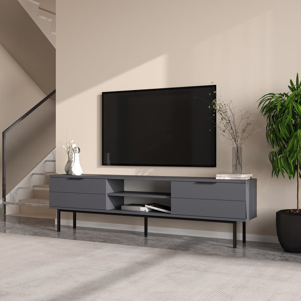 TV stolík Paul - Anthracite 1