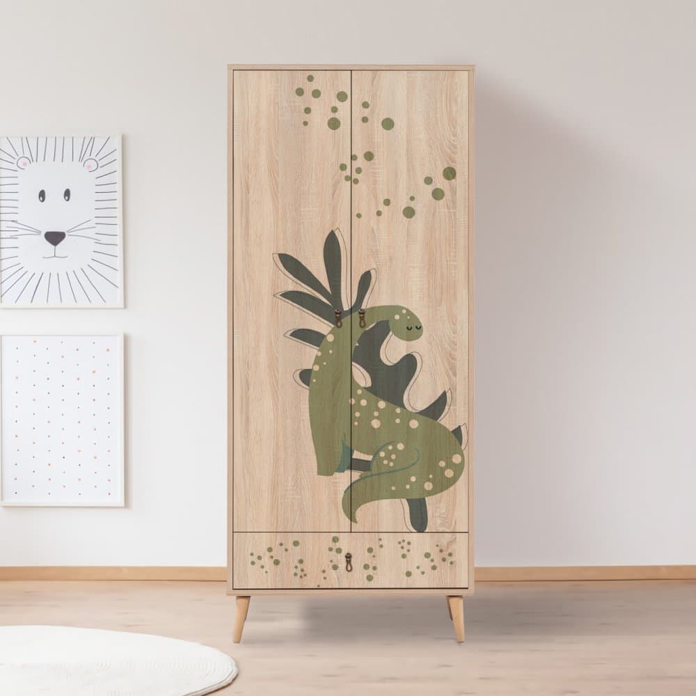 Šatníková skriňa City Gradrop Dino 1