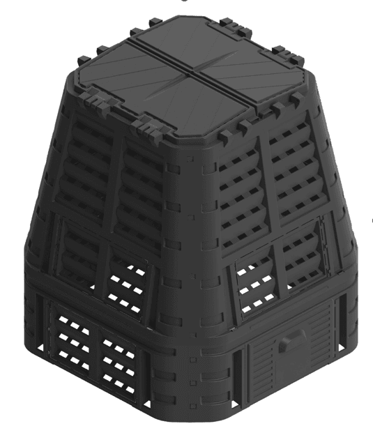 Kompostér CLIC 740L Rojaplast 1