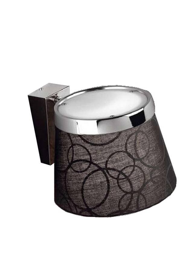 Nástenná lampa 1X60W E27 čierna chróm IMPRESJA