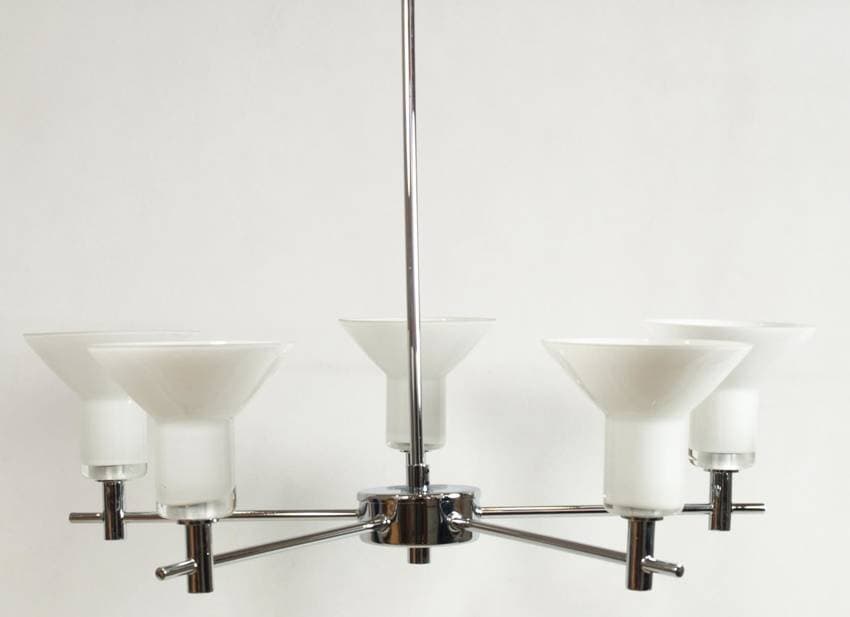 Závesná lampa Candellux Milena 5X40W G9 chróm - POSLEDNÝ KUS
