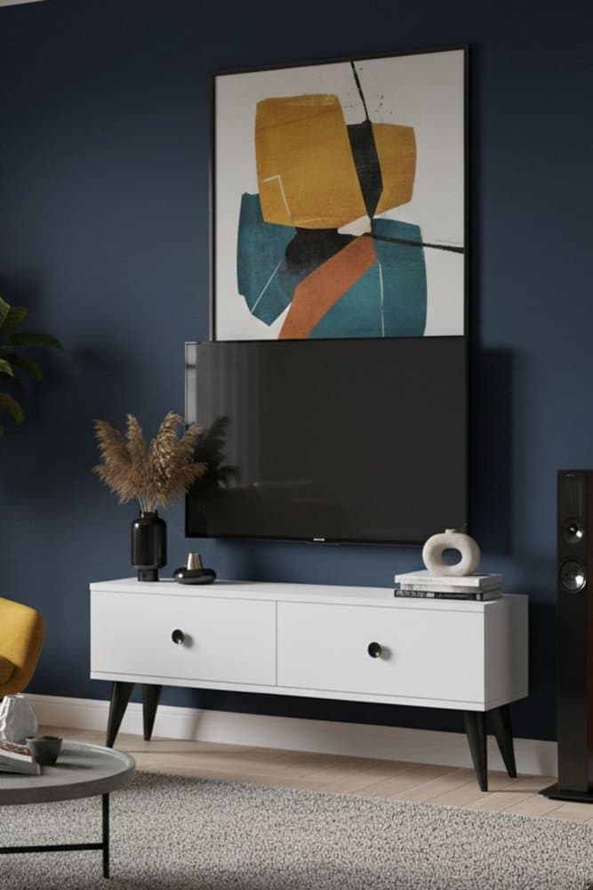 TV stolík Mona 120 - White 1