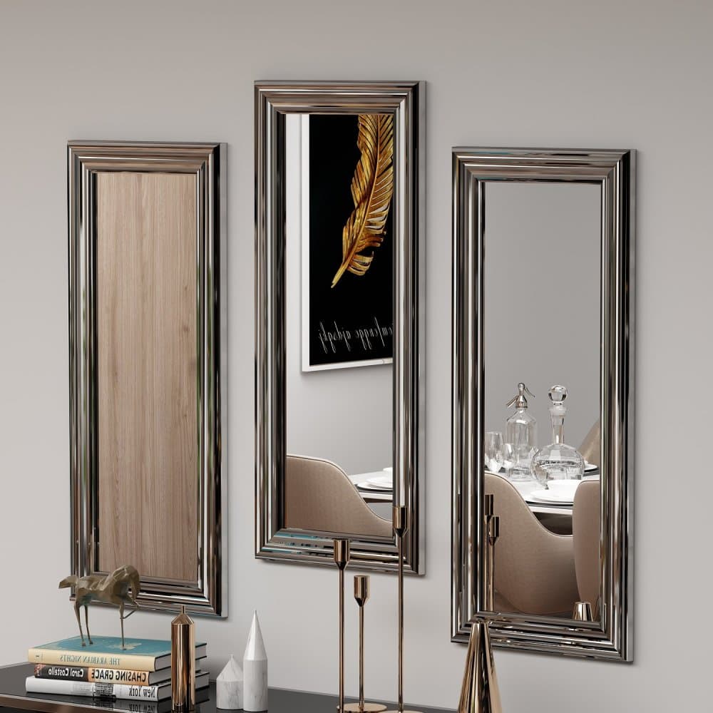 Mirror Set (3 Pieces) Lavia - Silver 1