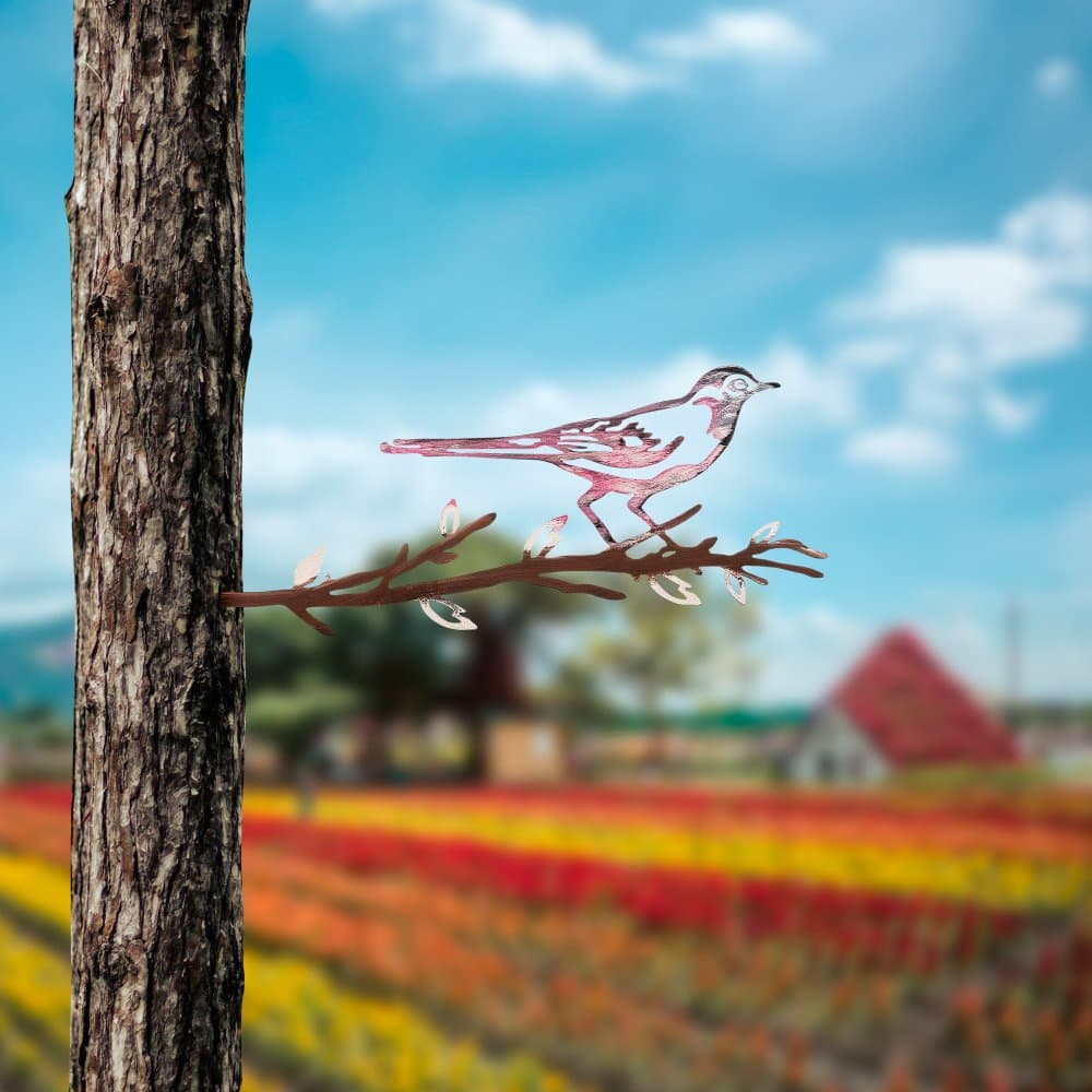 Záhradná dekorácia Bird on the branch 25