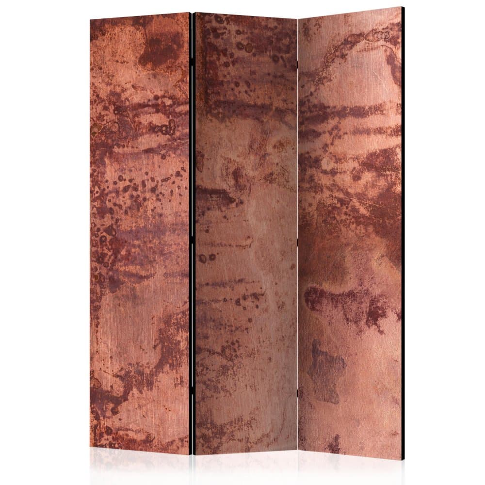 Paraván Red Metal Sheet Dekorhome 1