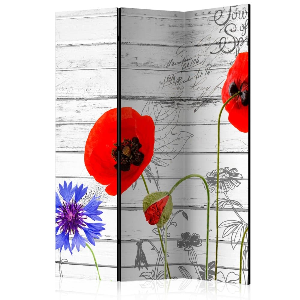 Paraván Wildflowers Dekorhome 1