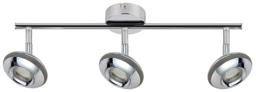 Nástenná LED lampa 3x6W 50cm SKIPPER STRIP COB CHRÓM