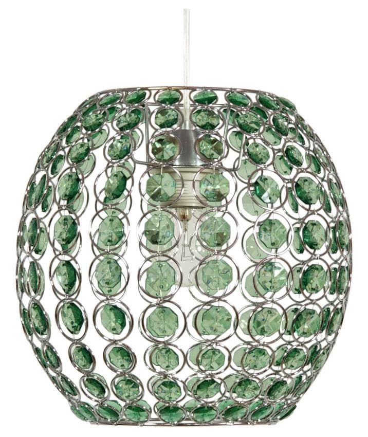 RICA ZWIS 28 1X40W E27 ZELENÁ + KÁBEL 85-10523