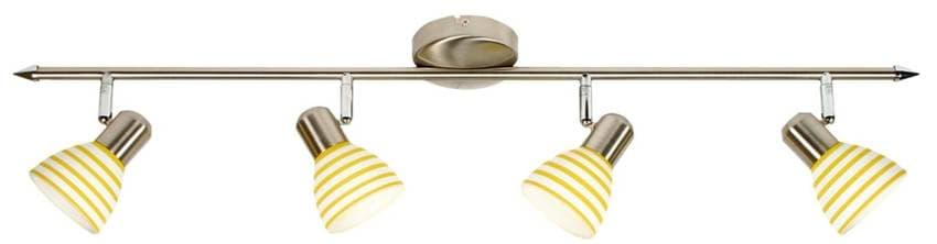 Stropná lampa Citrona 4xG9 matný nikel