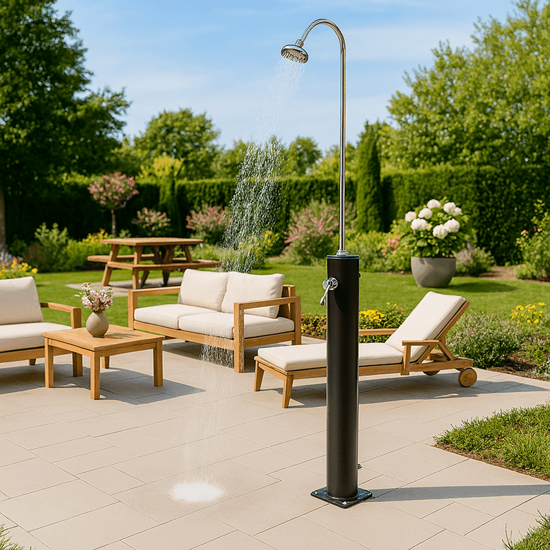 Záhradná solárna sprcha 18 l D8509 Dekorhome 1