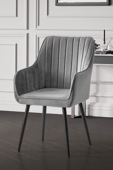 Súprava stoličiek (2 kusy) Nova - Grey, Black 1