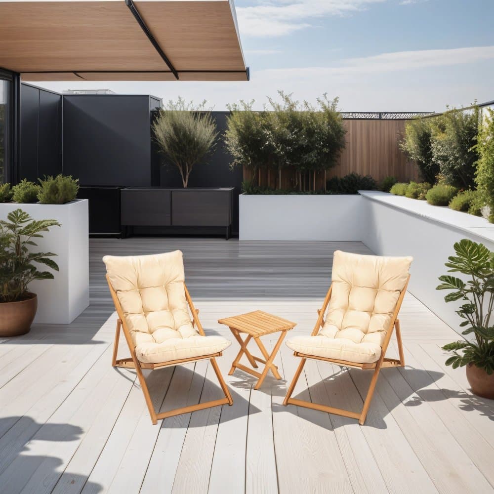 Garden Table & Chairs Set (3 Pieces) My005 1
