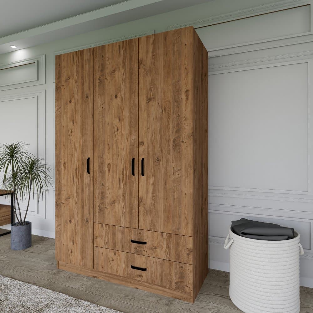 Šatníková skriňa Yaman 1600-027 - Walnut