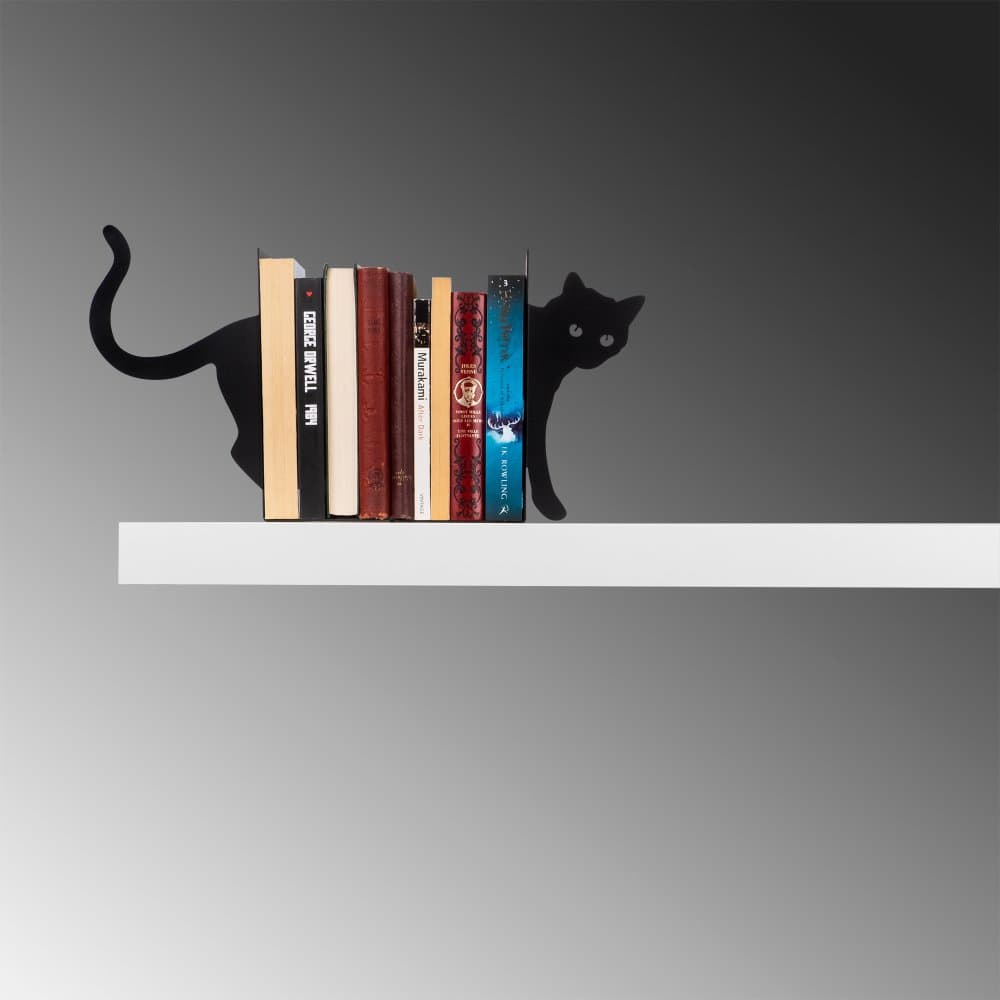 Metal Bookend Kitap tutucu 5 - Black 1