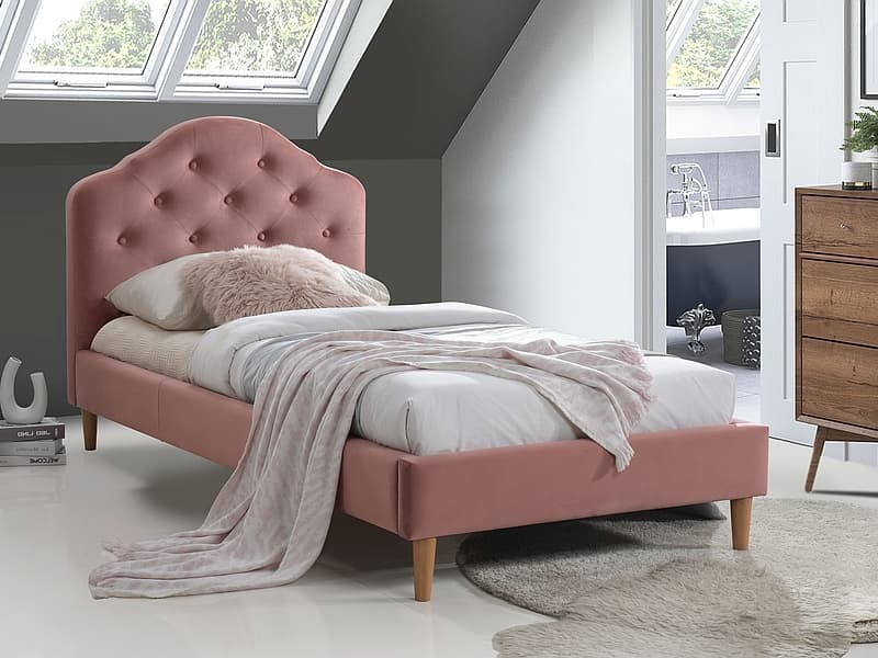 Posteľ CHLOE VELVET 90 Signal