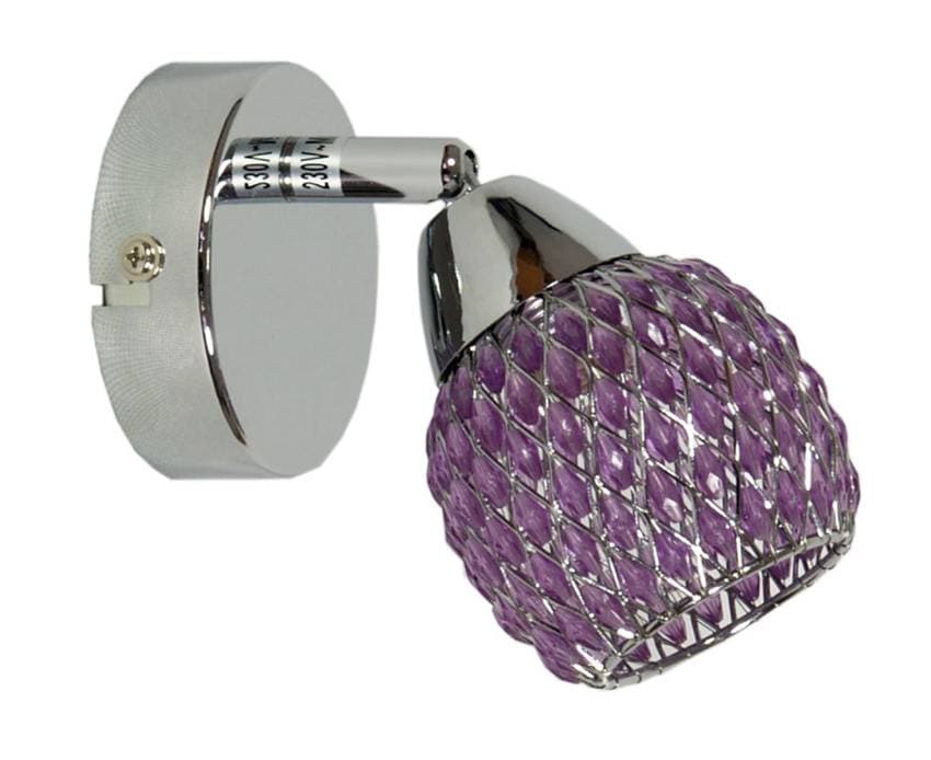 Nástenná lampa 1X40W G9 fialová ČÍRA 1