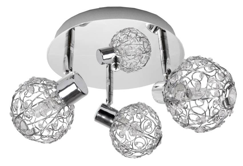 Stropné svietidlo 3X40W G9 chróm GOLLAR