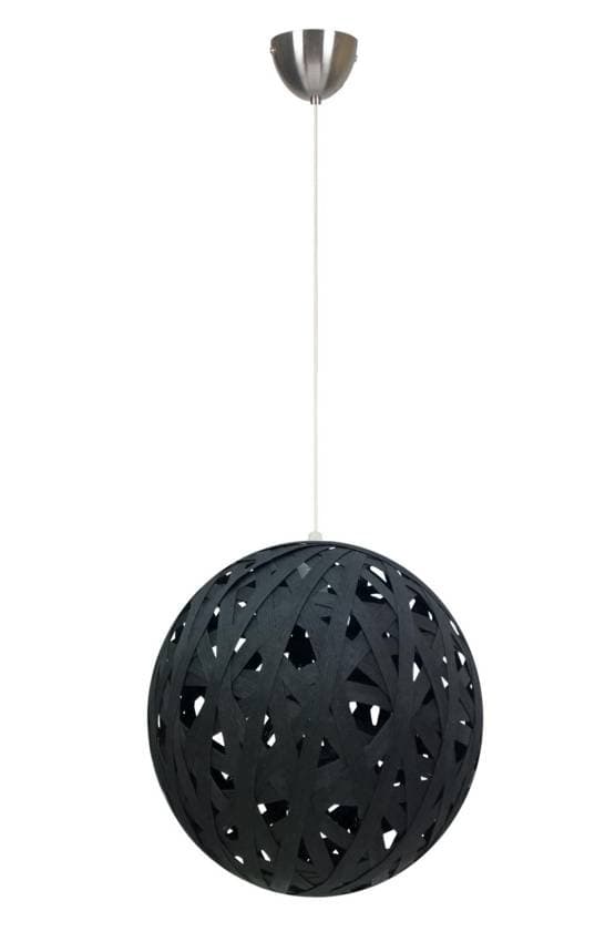 Závesná stropná lampa 1X60W E27 čierna FRIDA 1