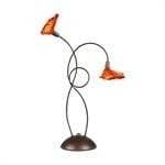 Stolová lampa Malta 2X20W G4 12V hnedá