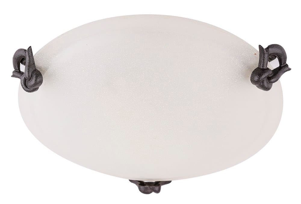 Nástenné stropné svietidlo zo skla, stropné svietidlo 60W E27 30cm Eva