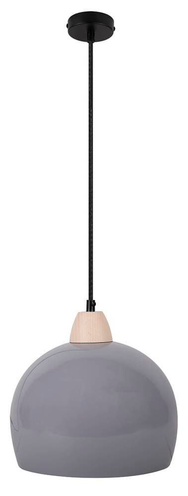 Závesná lampa sivá 1xE27 50cm Monroe 1