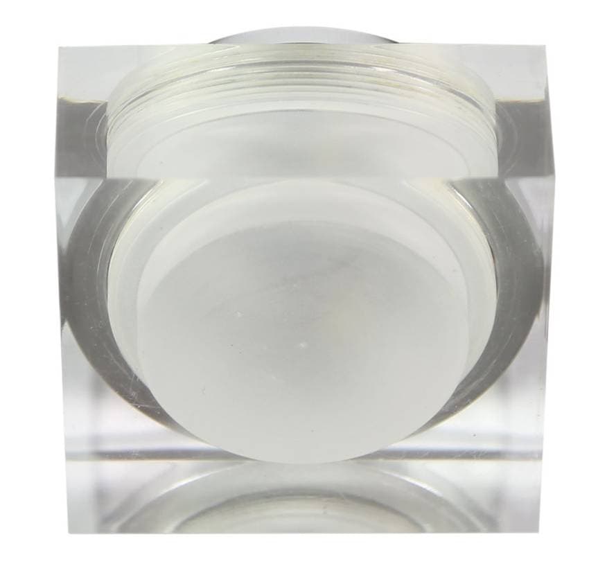 Štvorcové sklenené stropné LED svietidlo 3W SAK-02 1