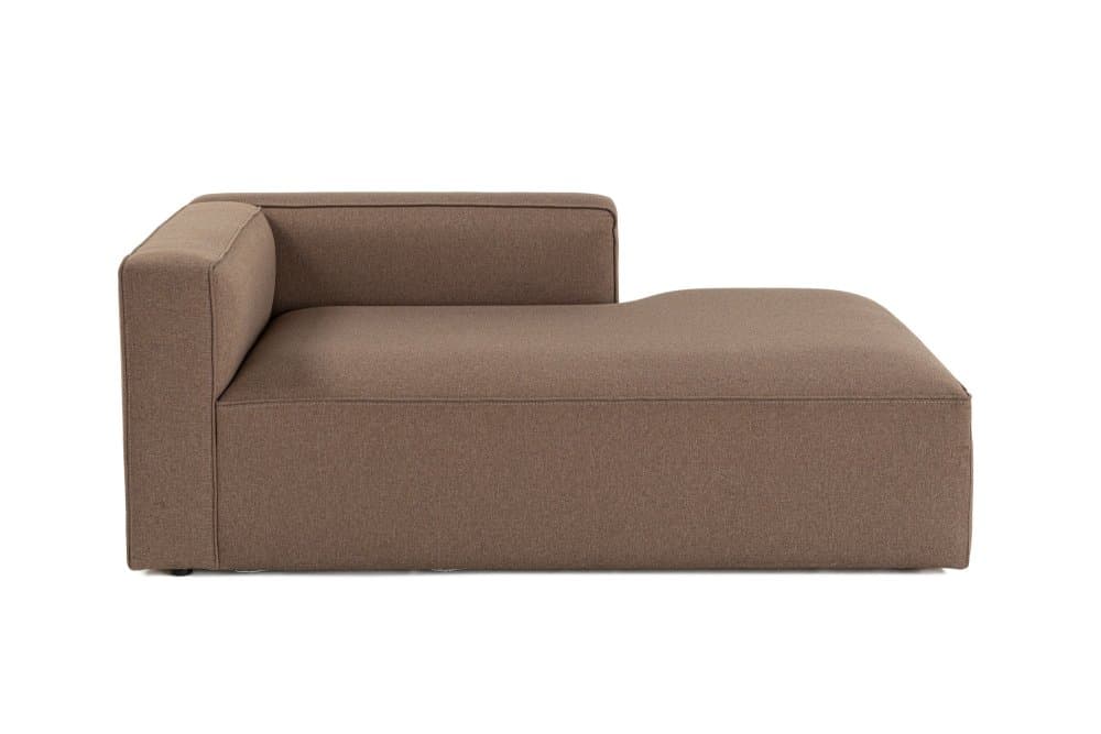 Kreslo / Jednomiestna pohovka Mora XL Chl Right - Brown