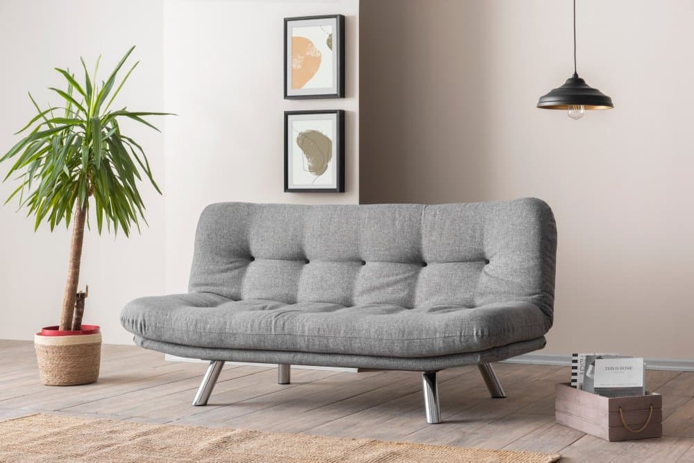Trojmiestna rozkladacia pohovka Misa Small Sofabed - Light Grey 1