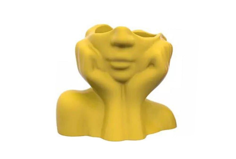 Vase Iskandinav Layd - Yellow 1