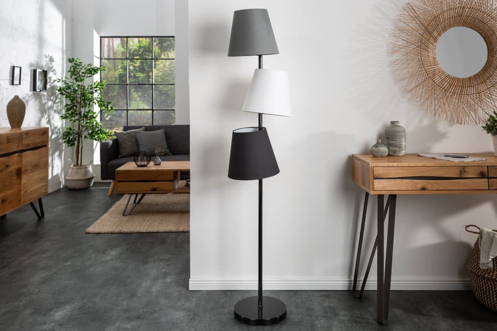 Stojací lampa LANSING Dekorhome 1