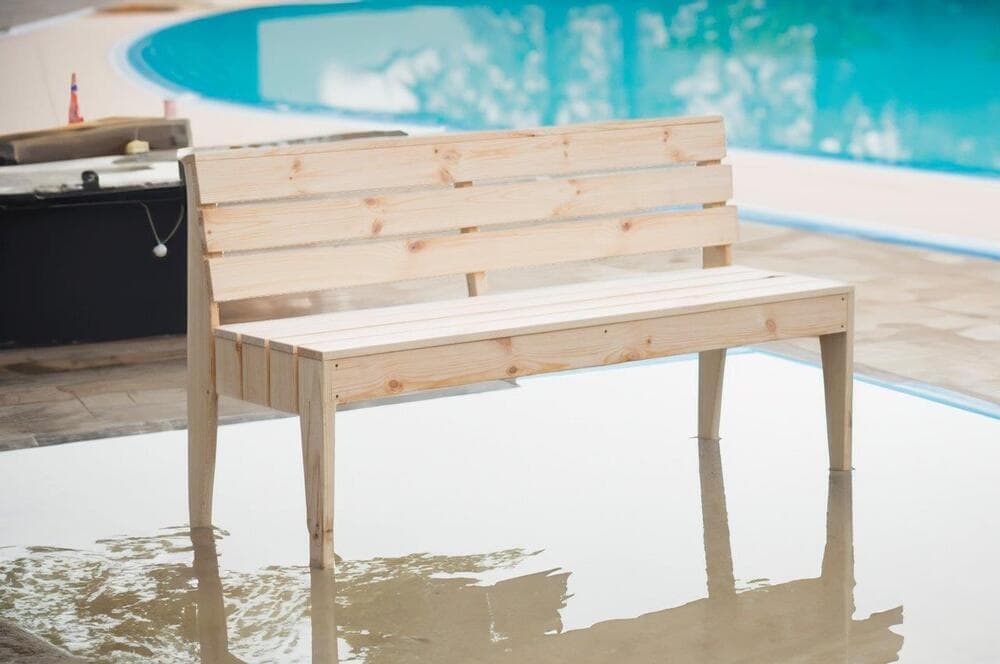 Záhradná lavica POOL Rojaplast 1