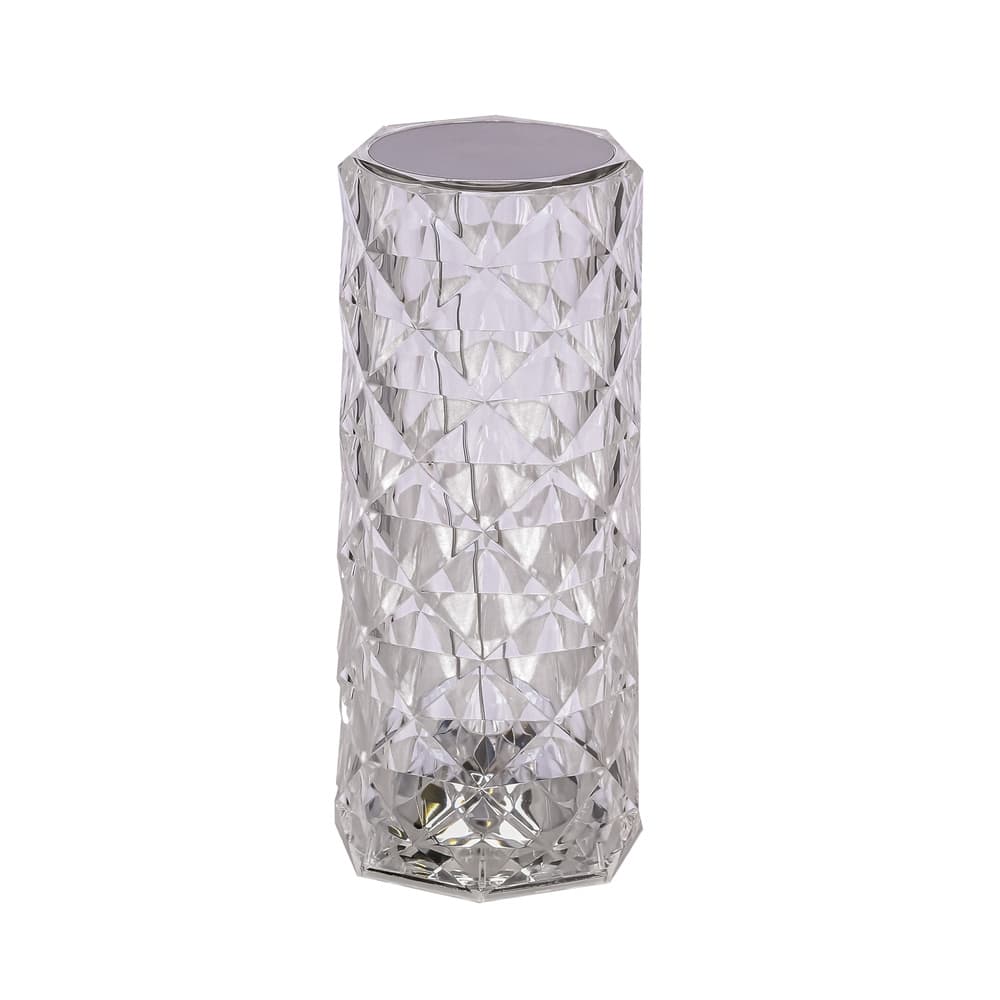 Stolová lampa BRILLO V-21,5 cm bezfarebná 2W LED USB 3000, 4000, 6000K TOUCH ME 1