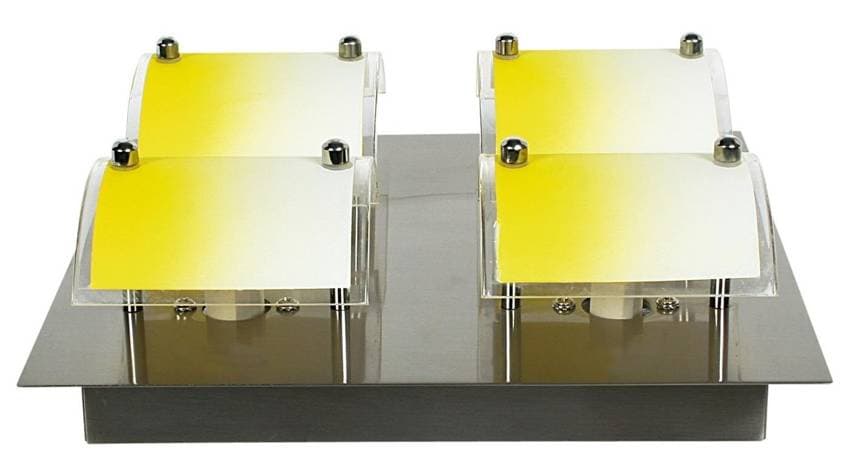 Zelená stropná lampa 4XG9/40W 230V