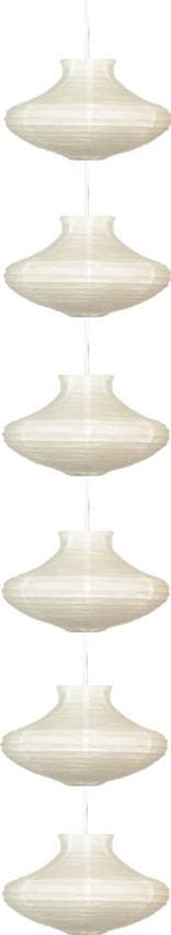 Stropná lampa Griff 6 PAPER WHITE E14 40W 1