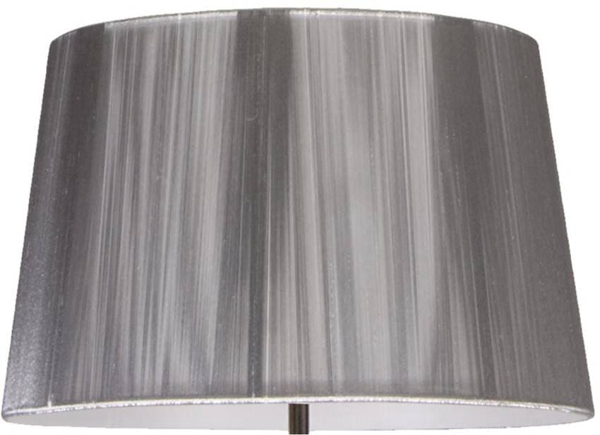 Strieborné tienidlo 35x22cm pre stojacu lampu Gillenia